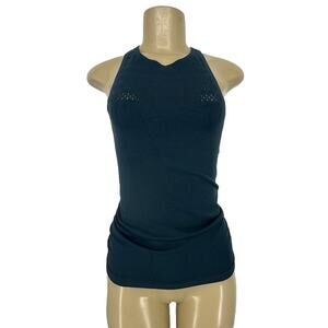 lululemon Women Size 2 ? Reveal Tank Zen Seamless Knit Racerback Tank Top EF6